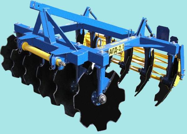 Дисковая борона АГД-2.1