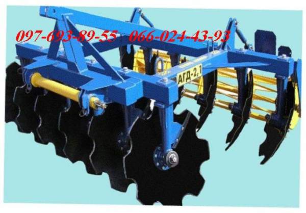 Дисковая борона АГД 2.1