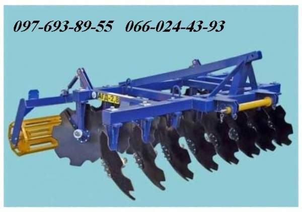 Дисковая борона АГД 2.8 навесная