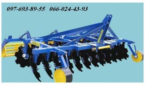 Дисковая борона АГД 4.5 навесная