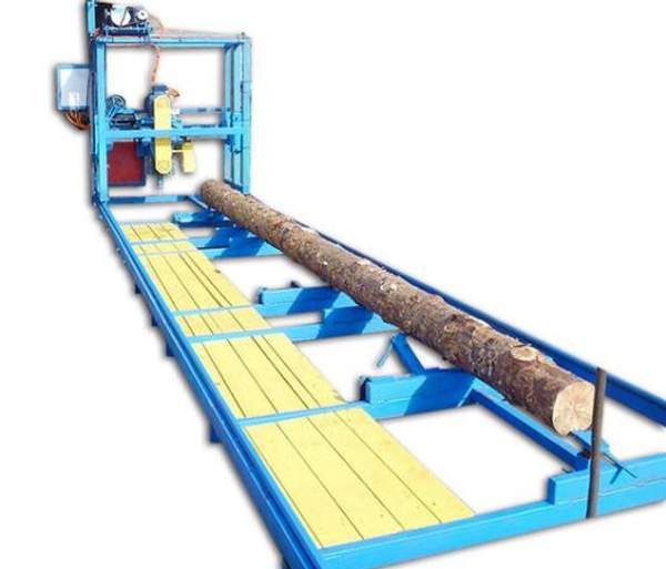 Дисковая пилорама угловая с поворотным диском "Север 550"