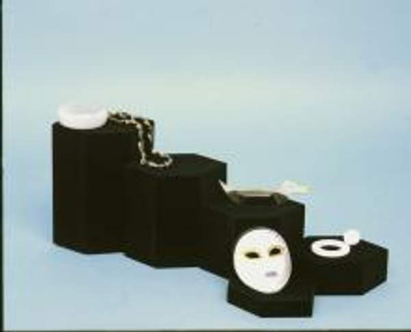 Дисплей-подставка для ювелирных изделий, 5 предметов, Eurovetrina, Италия.