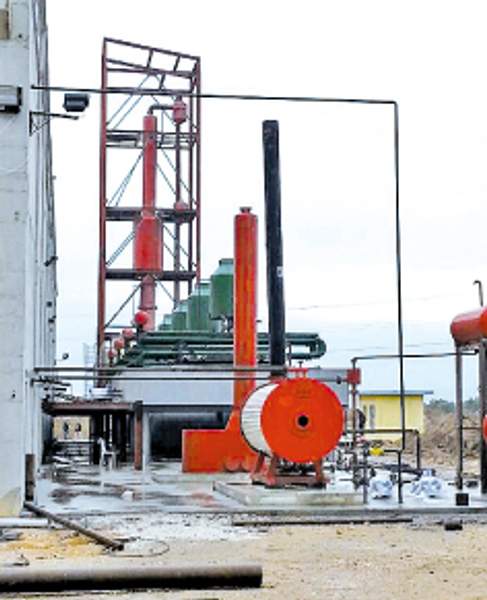 Дистилляционная установка, для переработки масел и нефтепродуктов LY 10