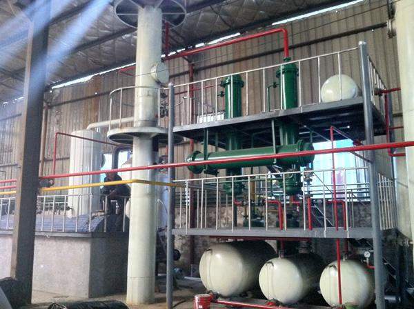 Дистилляционная установка, для переработки масел и нефтепродуктов LY 5