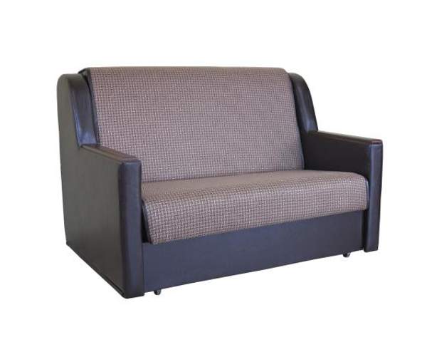 Диван аккордеон Шарм-Дизайн Аккорд Д 100 рогожка коричневый