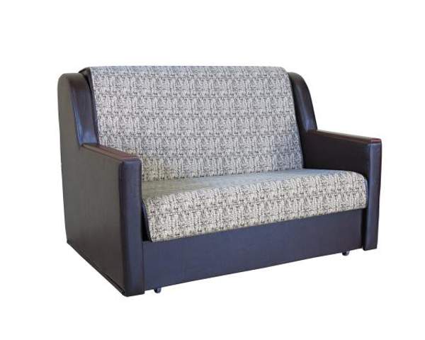 Диван аккордеон Шарм-Дизайн Аккорд Д 120 велюр серый