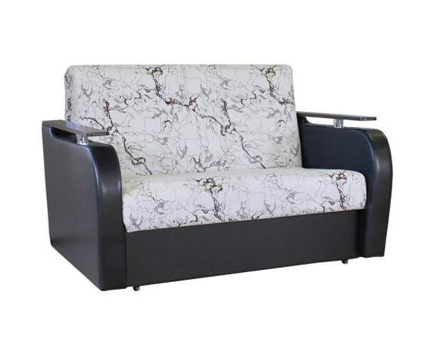 Диван аккордеон Шарм-Дизайн Гранд Д 100 замша белый