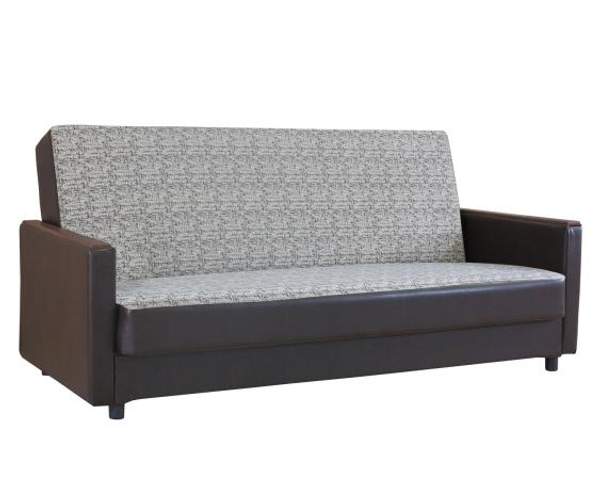 Диван книжка Шарм-Дизайн Классика Д 120 велюр серый