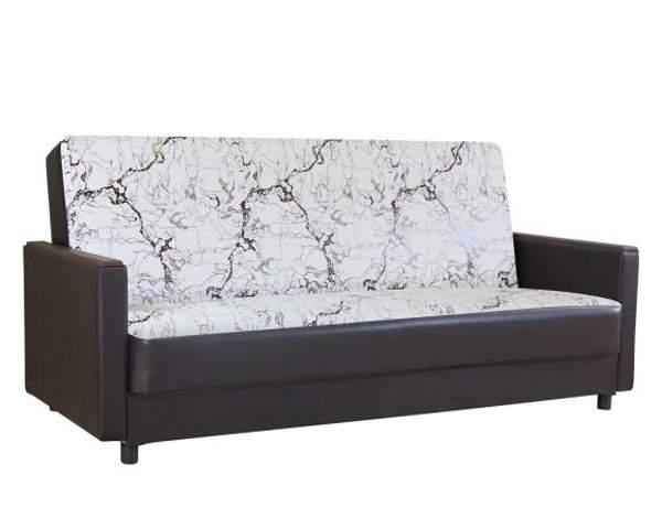 Диван книжка Шарм-Дизайн Классика Д 140 замша белый