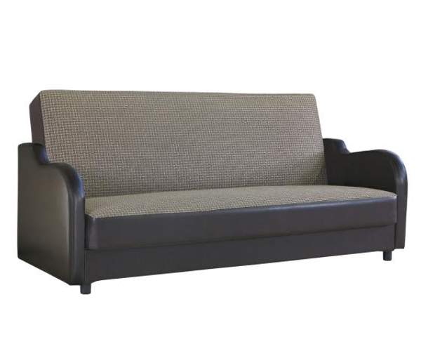 Диван книжка Шарм-Дизайн Классика В 140 рогожка коричневый