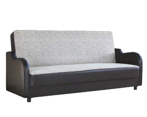 Диван книжка Шарм-Дизайн Классика В 140 замша бежевый