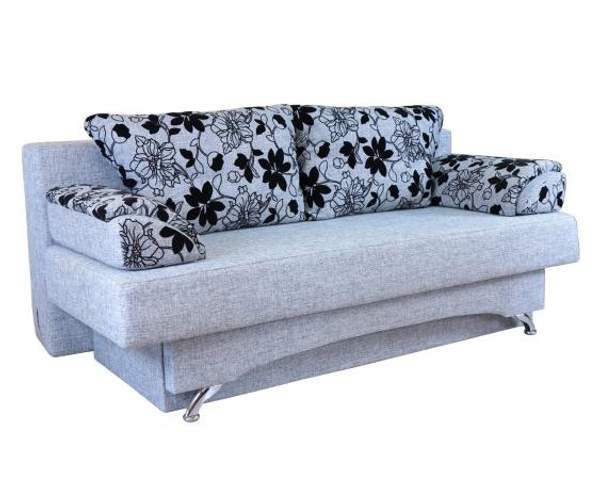 Диван-кровать Шарм-Дизайн Евро 130 шенилл цветы