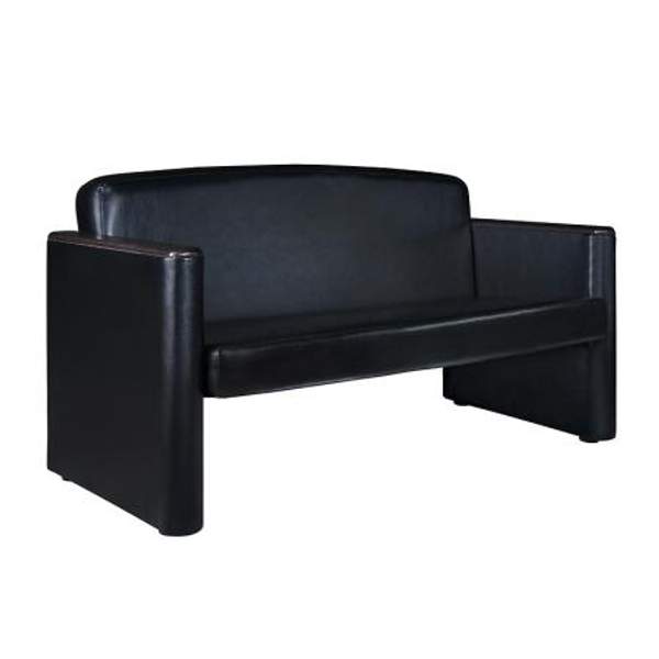 Диван Шарм-Дизайн Болеро экокожа черный
