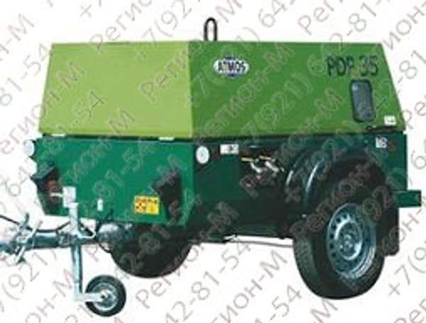 Дизельный винтовой компрессор ATMOS PDP 35 (на шасси)