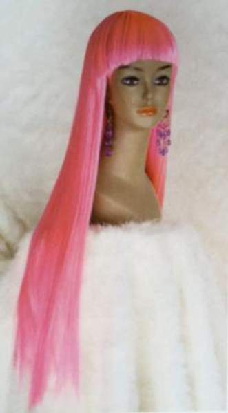 Длинный цветной Парик с челкой 950А