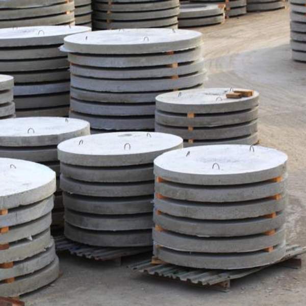 Днище (плита низа) для колодца ПН 10