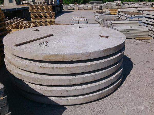 Днище (плита низа) для колодца ПН 20