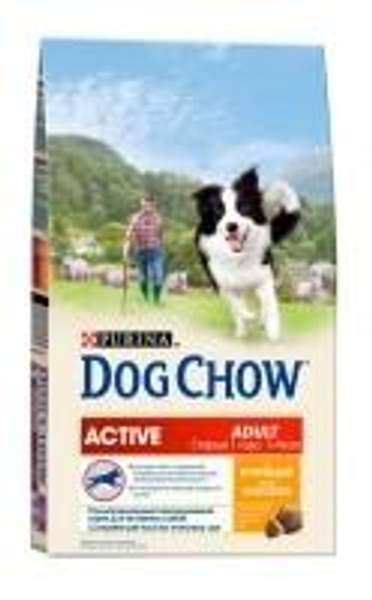 Dog Chow Active полнорационный сухой корм для активных собак (с курицей) 14 кг. арт. 24.382а