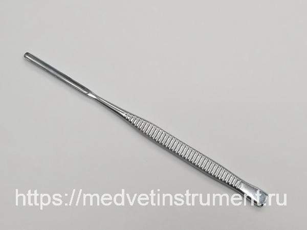 Долото оториноларингологическое желобоватое прямое 6 мм