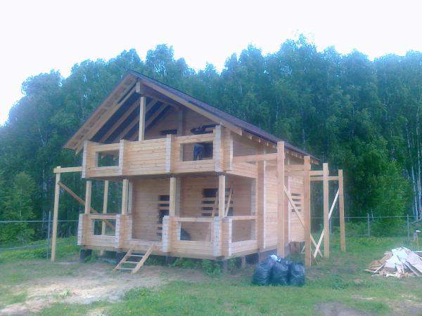 Дом из бруса Под проект В Чашу 7х10