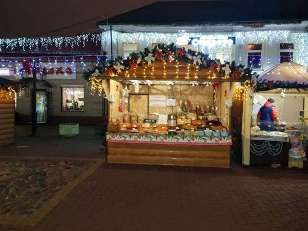 Домик-шале для уличной торговли