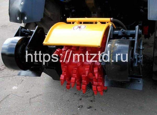 Дорожная фреза ФД-567 для ямочного ремонта с ГХУ