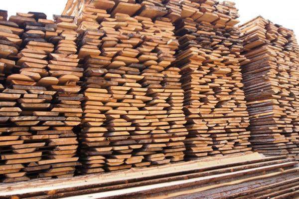 Доска необрезная 25х3 естественной влажности П