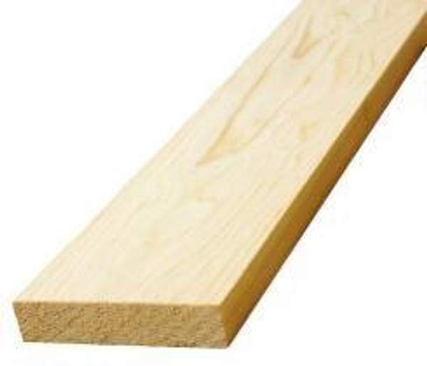 Доска обрезная 25х100х1 естественной влажности 1-2 сорт М