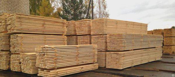 Доска обрезная 40*100*6 м