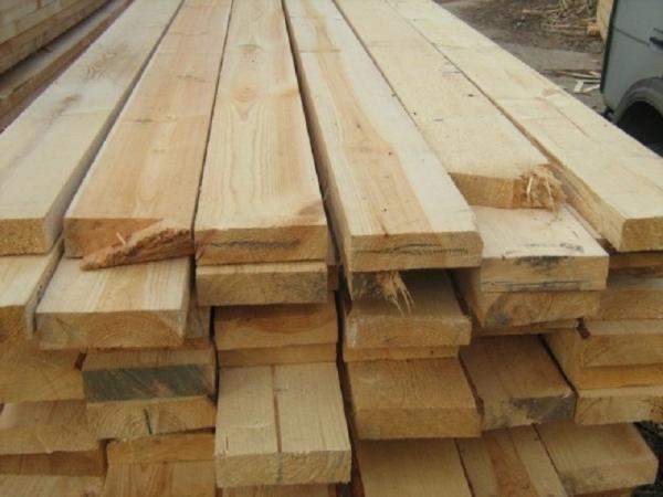 Доска обрезная 50х120х3000 | 6000мм| сосна