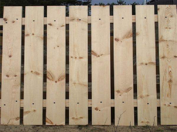 Доска заборная обрезная 25х150х3000мм| сосна