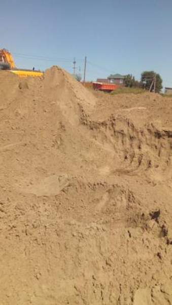 Доставка песка мелкого