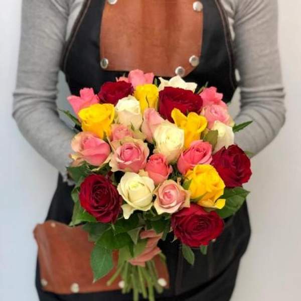 Доставка цветов - 25 Роз №41