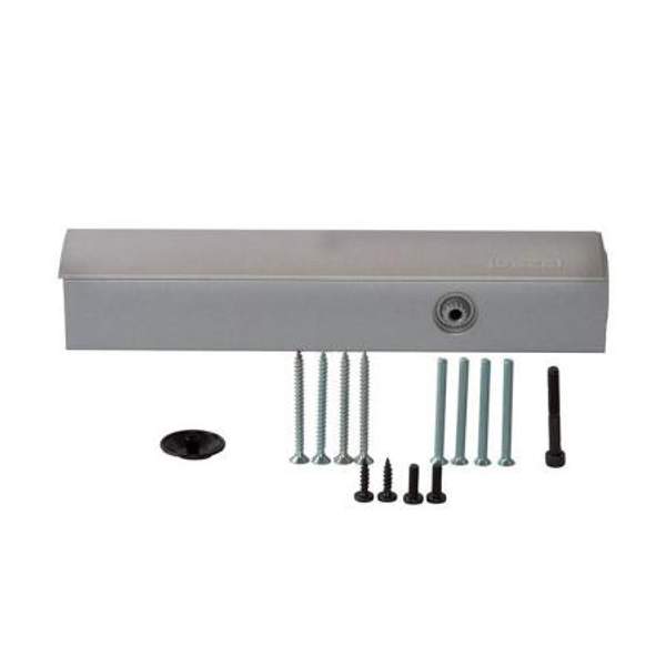 Доводчик дверной GEZE TS 4000 S, EN 1-6, без тяги, серебро