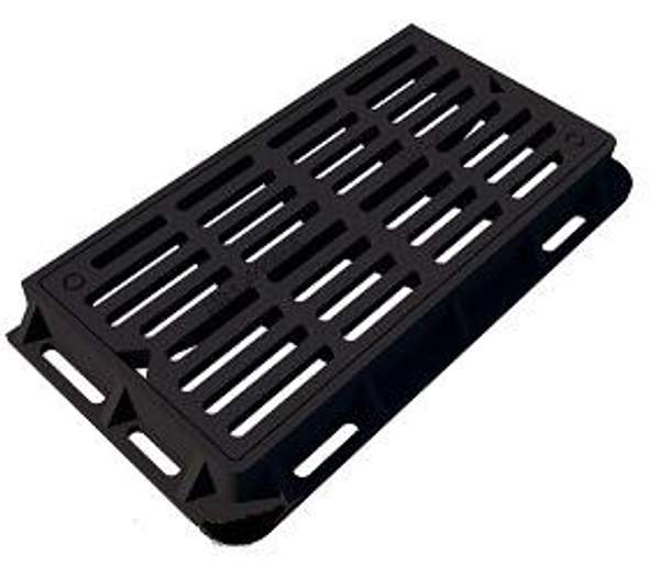 Дождеприемник чугунный сверхтяжелый ДУ2 (Д400)-2-36x78 (120) ВЧШГ с запорным устройстовом