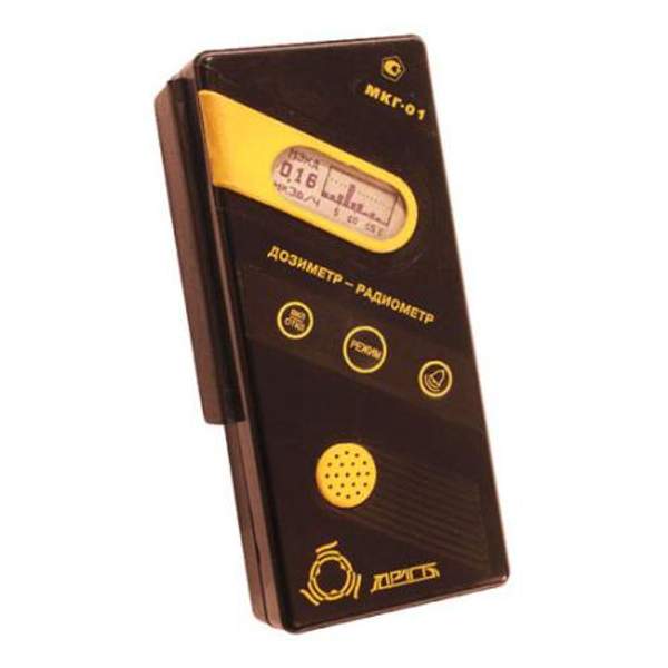 Дозиметр-радиометр МКГ-01-10/10, голосовые функции, внешний детектор