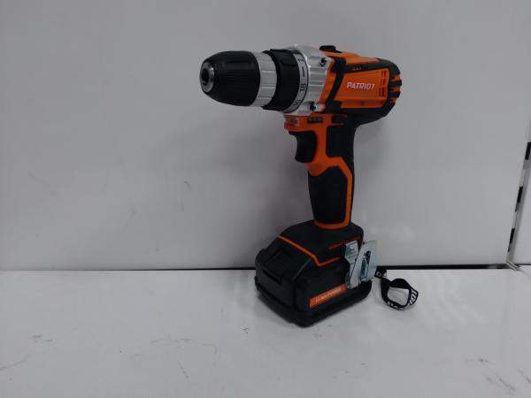 Дрель-шуруповерт аккумуляторная PATRIOT BR244Li LED The One(АКЦИЯ)(Li-on, 24B, 2.0Aч,+ФОНАРЬ )