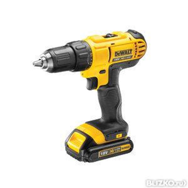 Дрель/шуруповерт аккумуляторный DeWalt DCD771 18.0 В 2.0 Ач 42 Нм