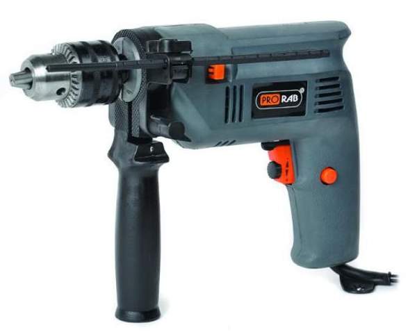 Дрель ударная PRORAB 2500 АK + кейс + набор