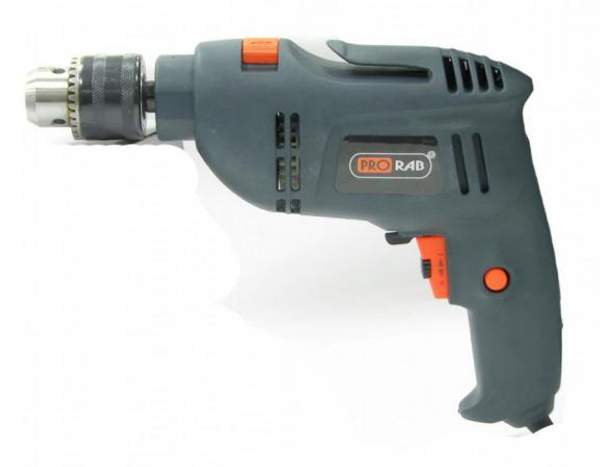 Дрель ударная PRORAB 2520 K + кейс + набор