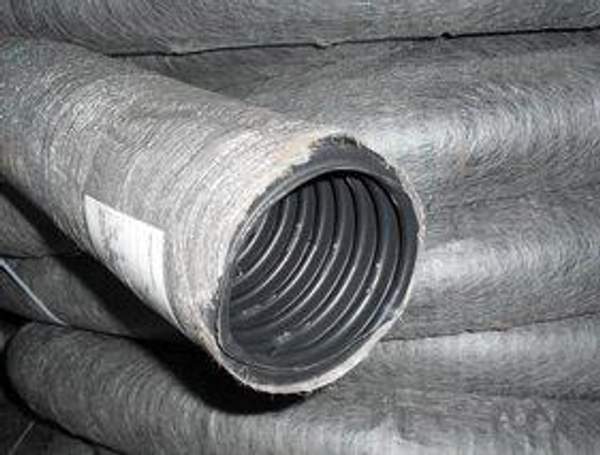 Дренажная труба диаметром 110 мм в геотекстиле
