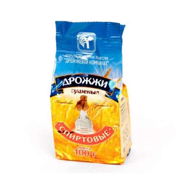 Дрожжи спиртовые сухие (Беларусь), 100 г