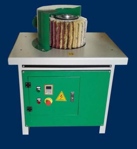 DTL-20G Шлифовальный станок с вертикальным лепестково-щёточным барабаном