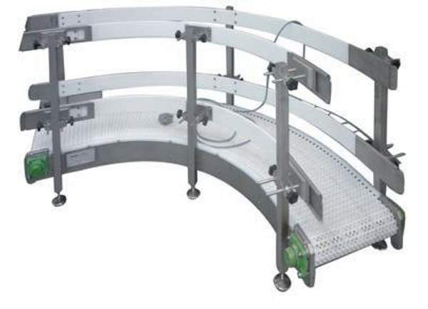 Дуговый ленточный транспортер