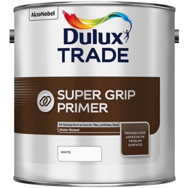 DULUX TRADE SUPER GRIP PRIMER СПЕЦИАЛИЗИРОВАННАЯ ГРУНТОВКА ДЛЯ СЛОЖНЫХ ПОВЕРХНОСТЕЙ БЕЛАЯ ДУЛЮКС