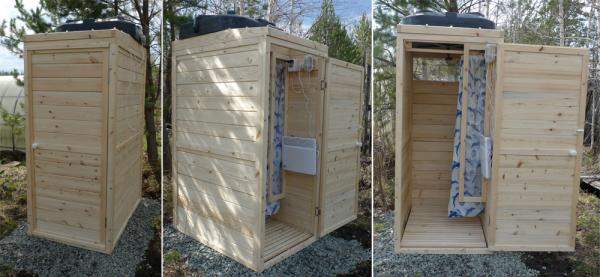 Душ с тамбуром