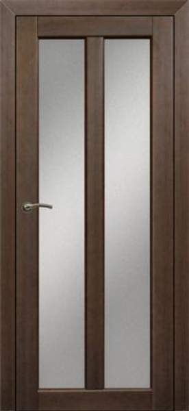 Дверь из массива, остекленное полотно из массива