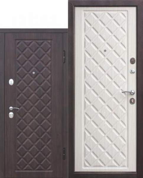 Дверь мет. Kamelot Винорит Беленый дуб (2050 х 860мм) правая