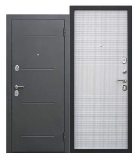 Дверь металлическая 7,5 Гарда муар Дуб Сонома (2050х960 правая)