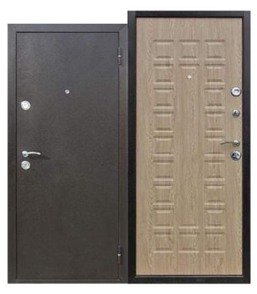 Дверь металлическая входная Йошкар Ель карпатская 2050х960 левая